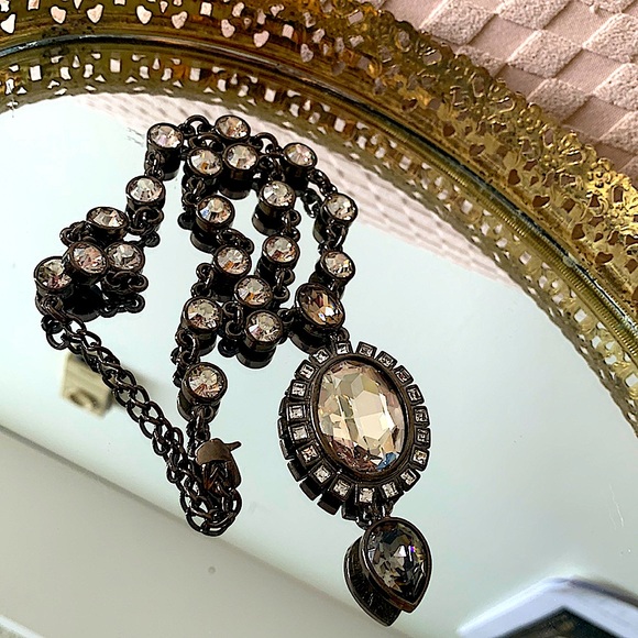 HOST PICK x2 💎 Swarovski Crystal Statement Necklace - Picture 1 of 5